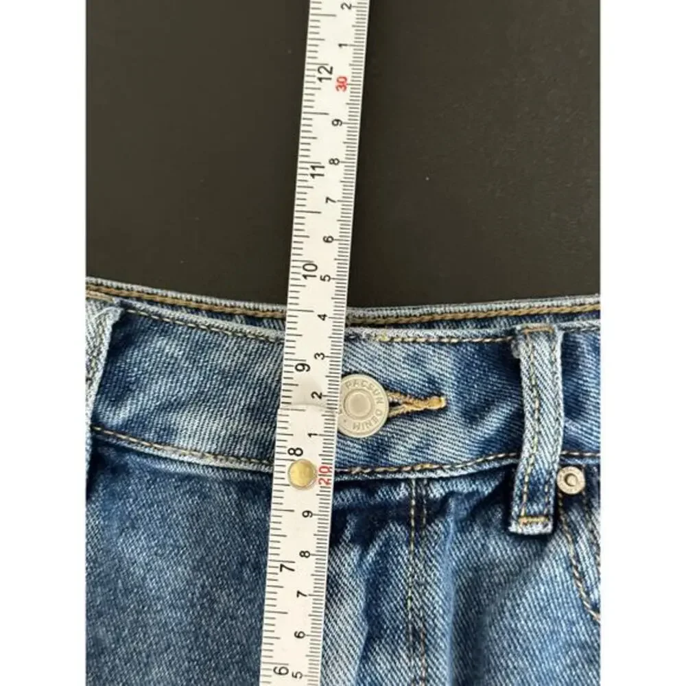 Pacsun Womens High Rise Festival Denim‎ Shorts Size 24 Bootie Concert Western